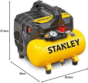 Stanley DST 100/8/6 1 Hp 8 Bar 6 L Çok Sessiz Hava Kompresörü