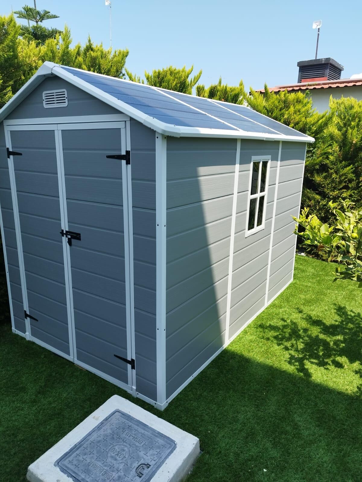 G-Mark Bahçe Depolama Evi 5.5x8 (169x262x197 cm)